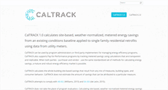 Desktop Screenshot of caltrack.org